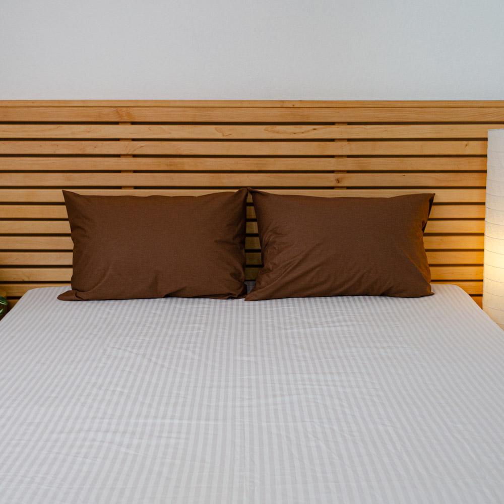 Наволочка на подушку YouStar бязь ранфорс 120 г/м2 50х70 см 1 шт. Шоколад (nav-brf-50x70-shoko) - фото 4 Наволочка на подушку YouStar бязь ранфорс 120 г/м2 50х70 см 1 шт. Шоколад (nav-brf-50x70-shoko) - фото 4