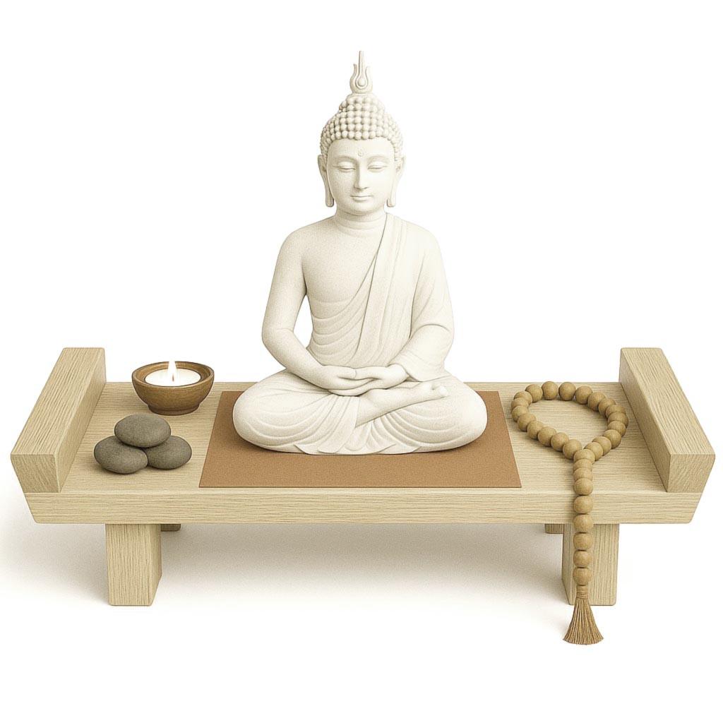 Алтарь для медитации из дерева Виморо Бланже (ЛАТ-008701)
