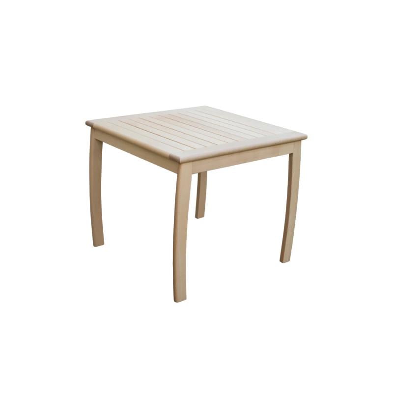 Обеденный стол Woodman Legato из натурального дерева бук 80х80 см Без покрытия (53218) - фото 6 Обеденный стол Woodman Legato из натурального дерева бук 80х80 см Без покрытия (53218) - фото 6