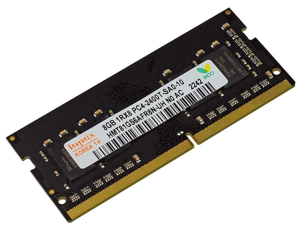 Оперативная память Hynix SODIMM DDR4 8GB 2400MHz, PC4-19200, CL17, 1.2V (HMT81GS6AFR8N-UH)