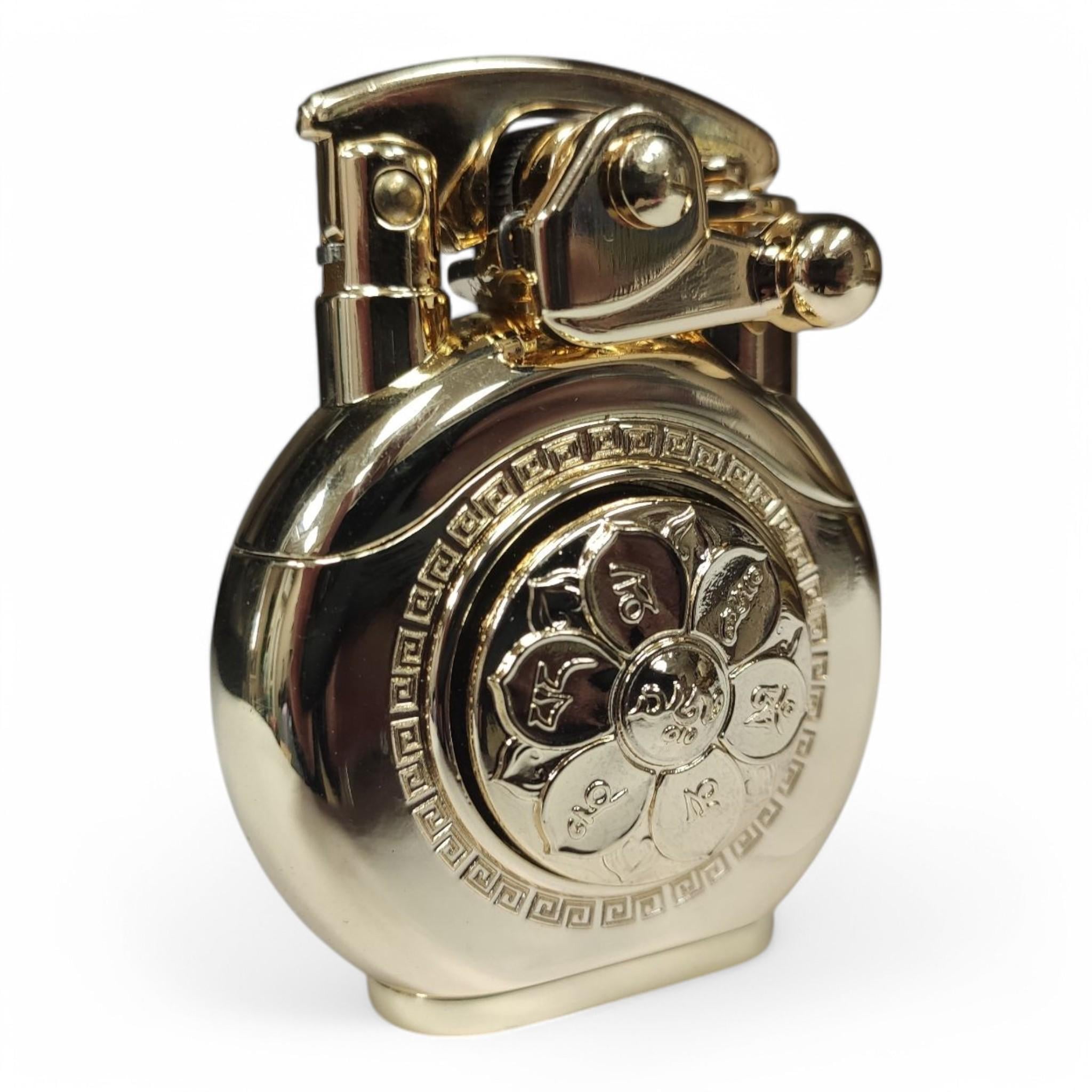 Зажигалка бензиновая Zorro Z620 Horoscope в подарочной упаковке Gold (25739765)