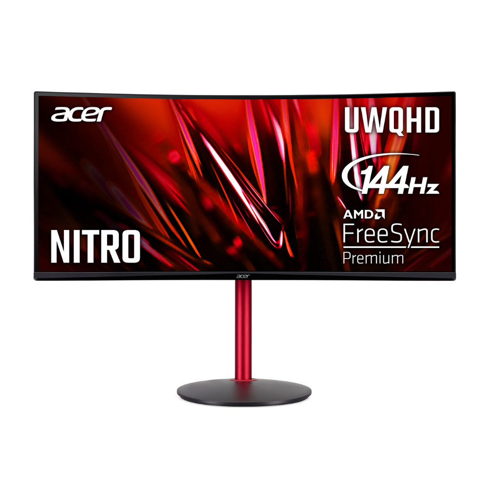 Монітор ігровий Acer XZ342CUPBMIIPHFX VA безрамковий/вигнутий екран 34" Чорний (f372628c) - фото 2