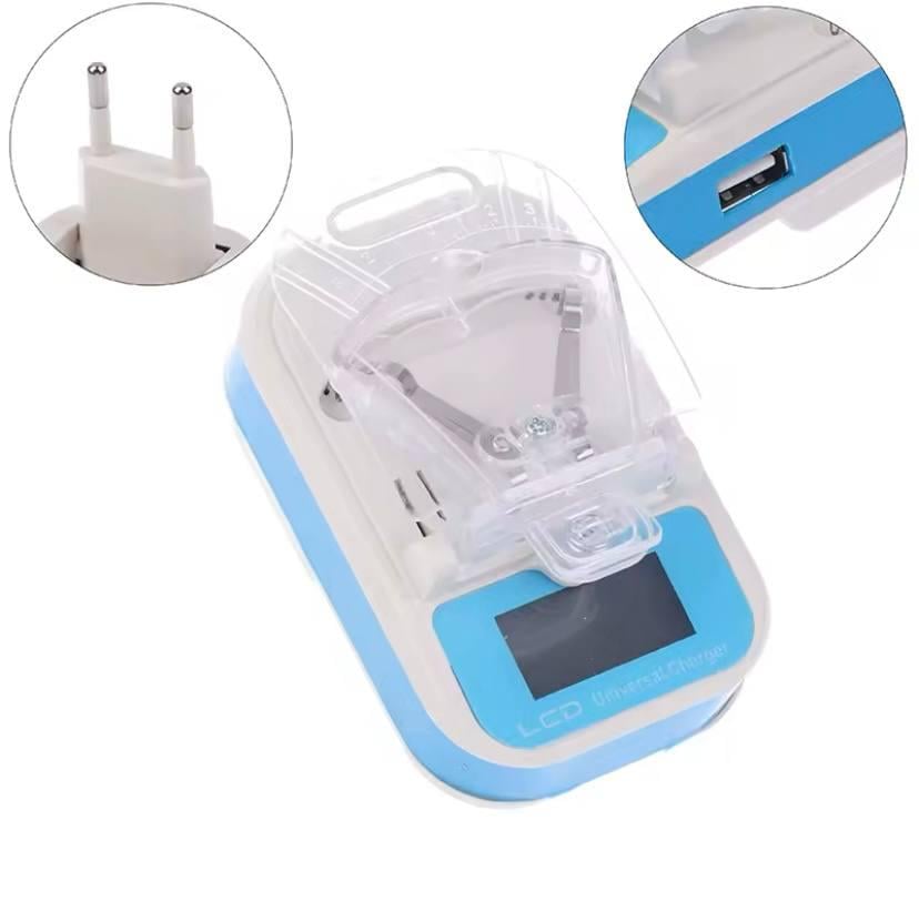 Зарядний пристрій для акумуляторів жабка LCD USB Charger HY02 4.2V 0.3A - фото 2 Зарядний пристрій для акумуляторів жабка LCD USB Charger HY02 4.2V 0.3A - фото 2