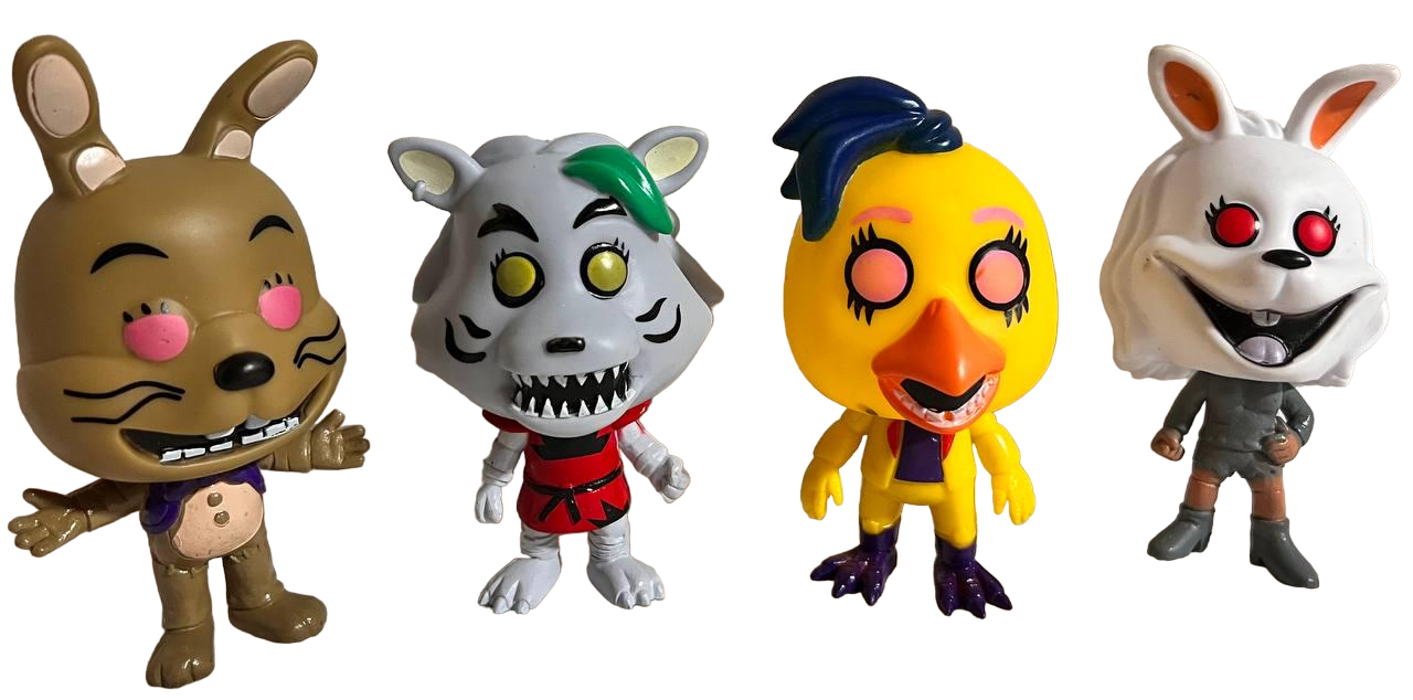 Игровой набор фигурок ФНАФ 4 фигурки (76985)