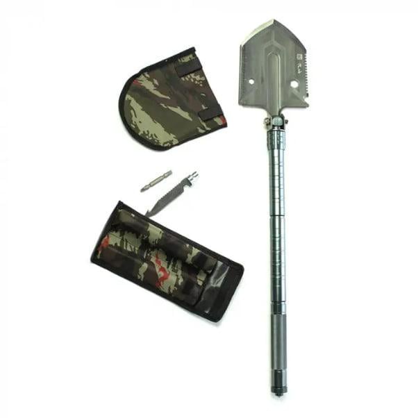 Лопата туристическая Stenson 16в1 в чехле (ma58) - фото 3