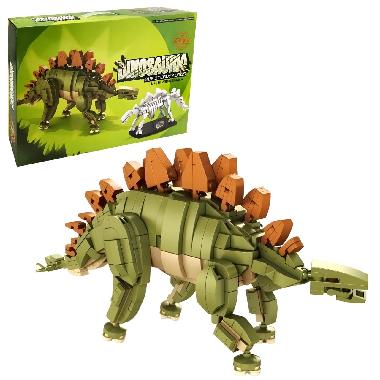 Конструктор Стегозавр Окаменелости 894 дет. (612004)
