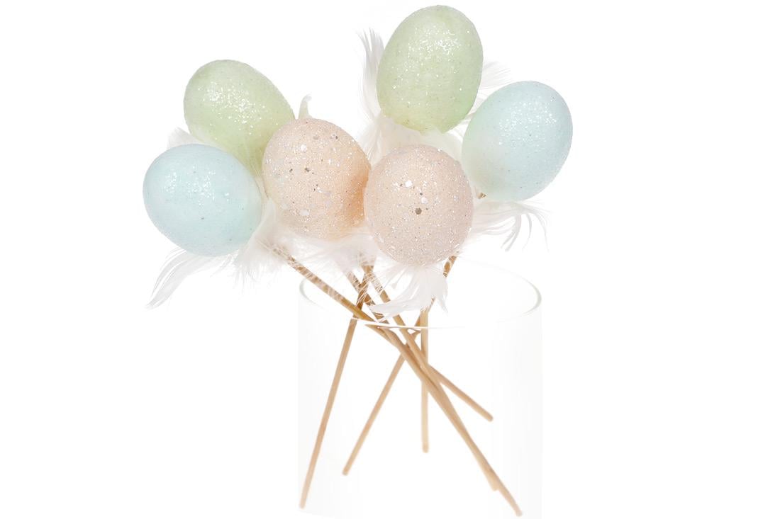 Декорация пасхальная на пике BonaDi 6 шт. (743-858)