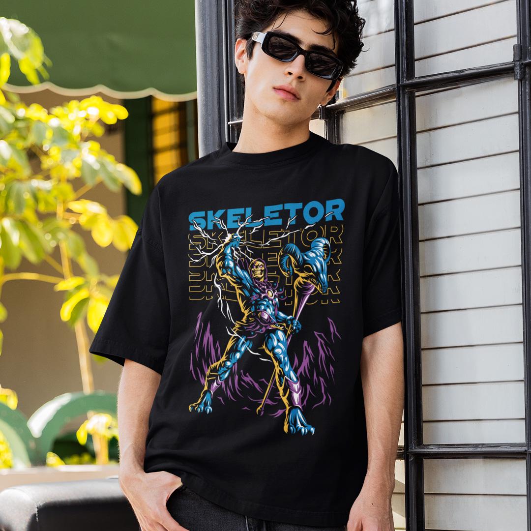 Футболка унисекс He Man And The Masters Of The Universe Skeletor Heroical Pose 3XL Черный (0000010179) Футболка унисекс He Man And The Masters Of The Universe Skeletor Heroical Pose 3XL Черный (0000010179)