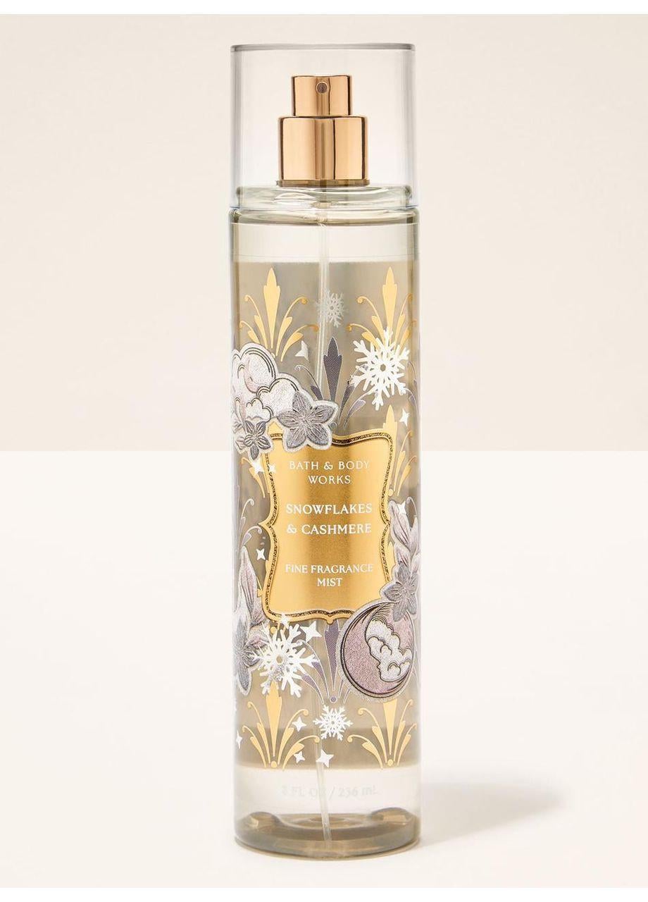Спрей парфумований для тіла Bath & Body Works Snowflakes & Cashmere Fine Fragrance Mist 236 мл (667659395071)
