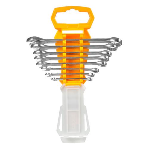 Комплект ключів гайкових INGCO INDUSTRIAL комбінованих 6-19 мм 8 шт. (26771515) - фото 3 Комплект ключів гайкових INGCO INDUSTRIAL комбінованих 6-19 мм 8 шт. (26771515) - фото 3