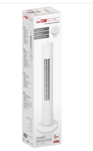 Вентилятор колонний Clatronic TVL 3770W 35 Вт 78 см - фото 2