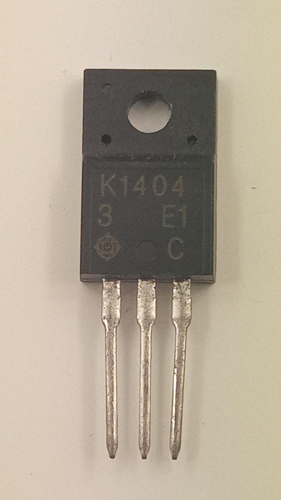 Транзистор 2SK1404 600V 5A 35W (09132)