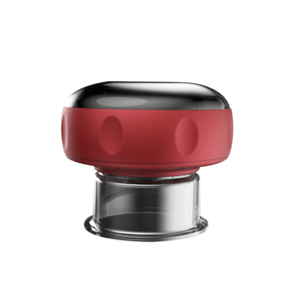 Массажер вакуумный баночный Massage NG 122 лимфодренажный для тела с подогревом Красный (MSGRII-06)