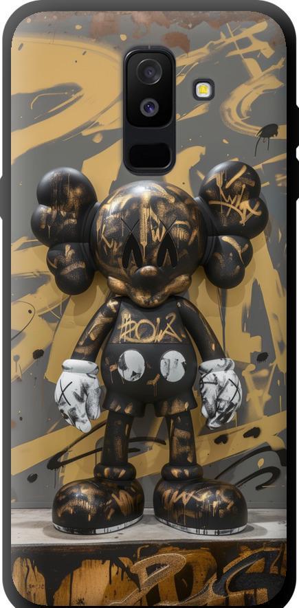 Чехол на Samsung Galaxy A6 Plus 2018 Bronze kaws (6097b-1495-42517)