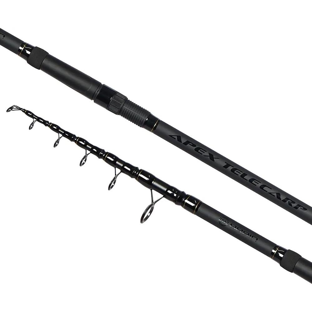 Удилище карповое Brain Apex Tele Carp Black 3,90 м 3,5 lbs (1858.54.97) - фото 2