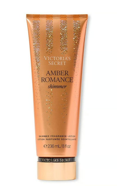 Лосьон для тела парфюмированный с шимером Victoria's secret amber romance 236 мл (2766618284)
