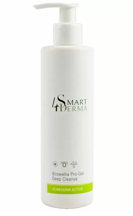 Гель интенсивный очищающий Smart4Derma Boswellia Pro-Gel Deep Cleanse Acne Derm Active 250 мл (14824224)