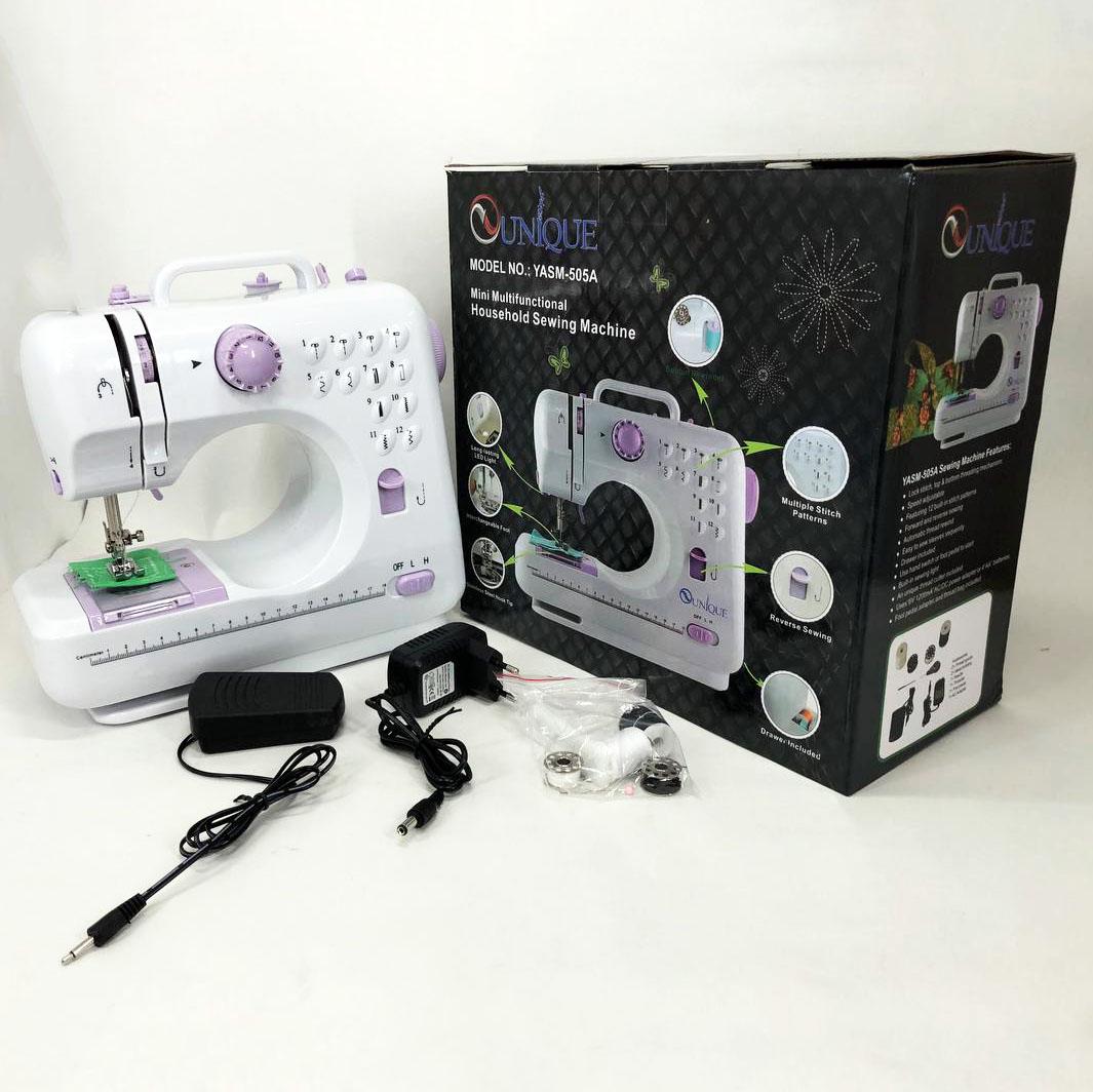 Швейна машинка електрична побутова з педаллю на 13 функцій (FHSM-505) - фото 14