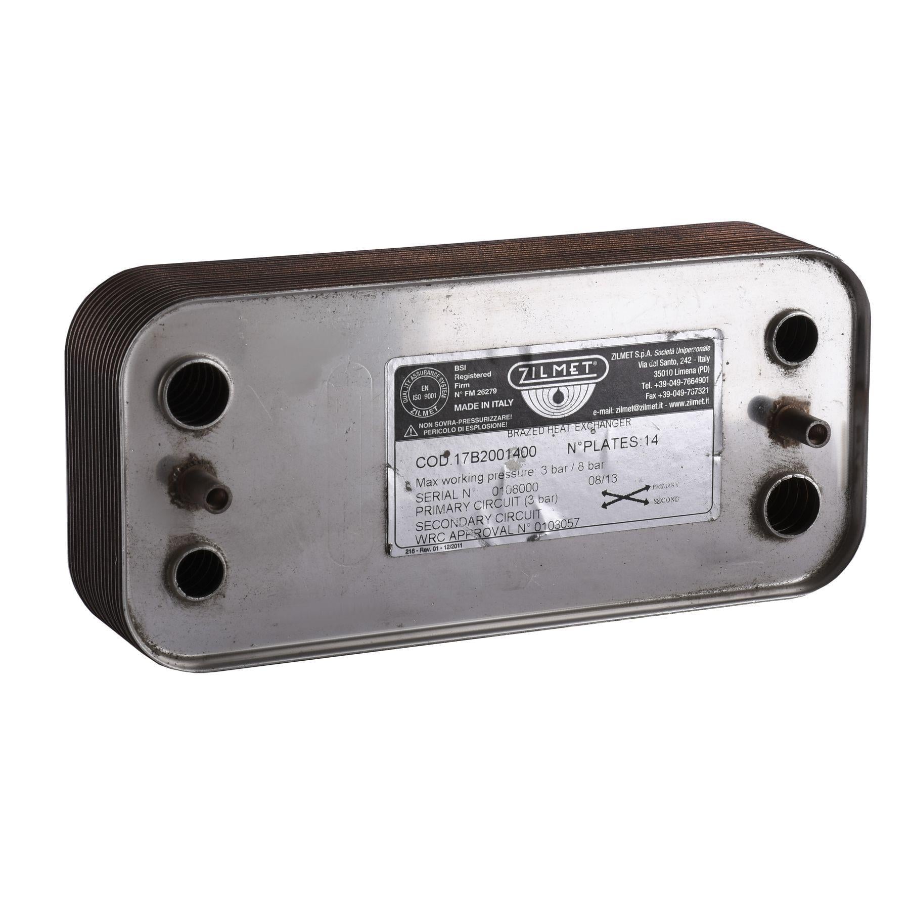 Теплообменник паяный Zilmet ZB200 20пл. 17B2001400 (000008190)