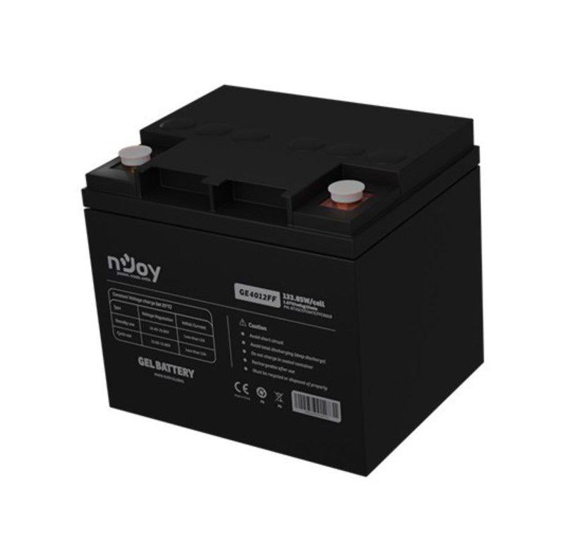 Батарея акумуляторна гелева nJoy GE4012FF GEL 12V 40 Ah (59007) - фото 2