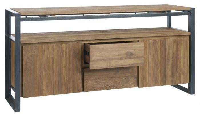 Комод Loft NS-297 780x1500x400 мм Черный (6156d5943edc877ba8589b88)