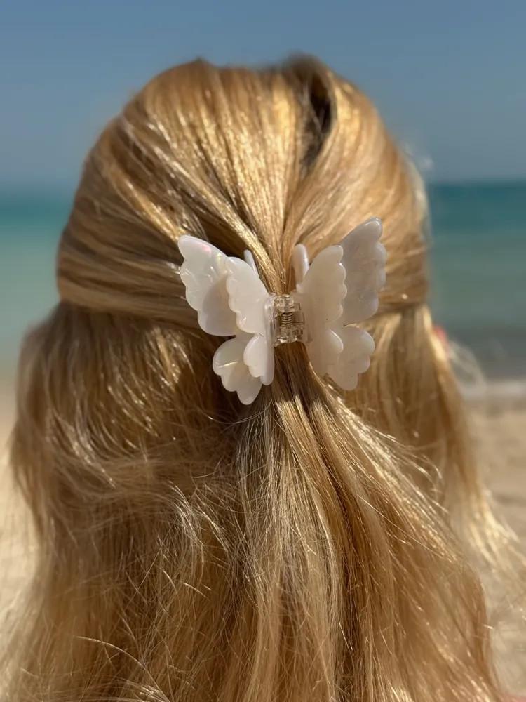 Заколка-зажим бабочка двойные крылья (2651776510) - фото 5