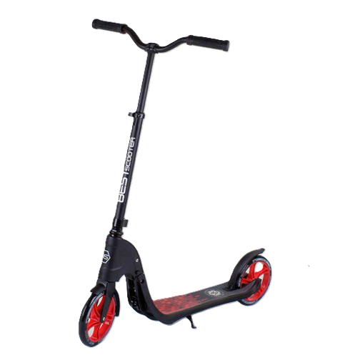 Самокат двухколесный Best Scooter 18424/2 широкий велосипедный руль/новый зажим руля/колеса PU 20 см (25111146)