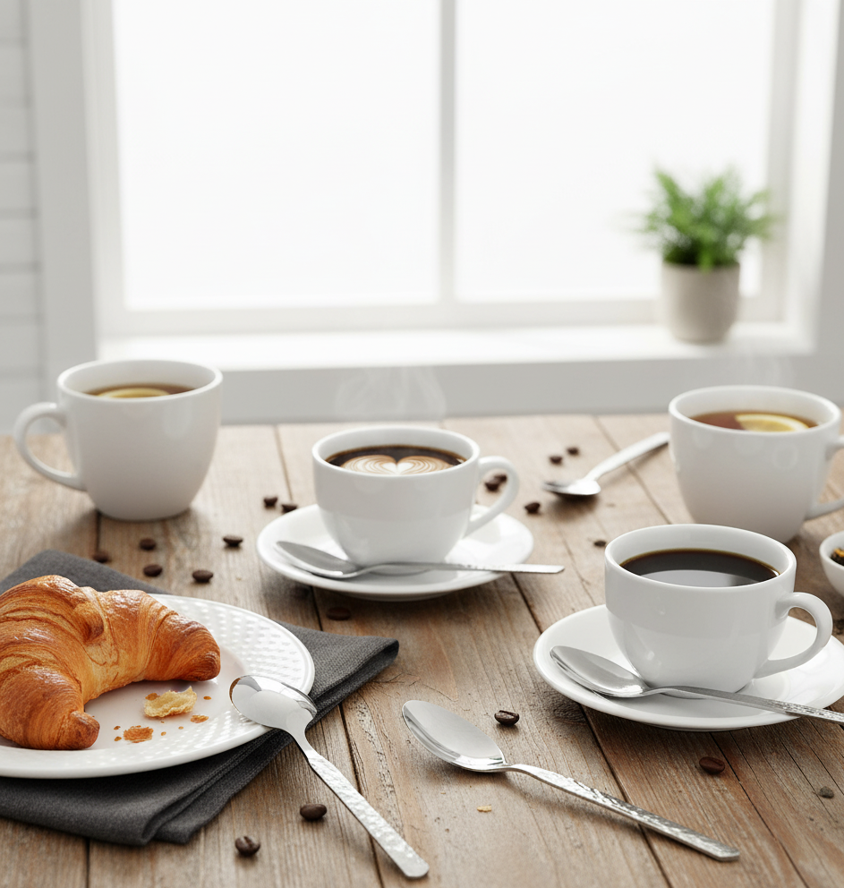 Ложки чайные Stenson Greece из нержавеющей стали 6 шт. (30387) - фото 3 Ложки чайные Stenson Greece из нержавеющей стали 6 шт. (30387) - фото 3