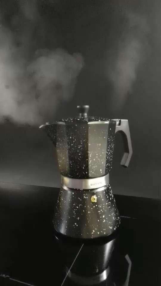 Гейзерная кофеварка Bohmann алюминиевая 150 мл (BH 9703) - фото 2