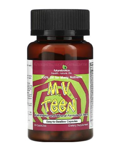 ᐉ Мультивитамины для подростков Futurebiotics M.V. Teen 90 капсул (FBS ...