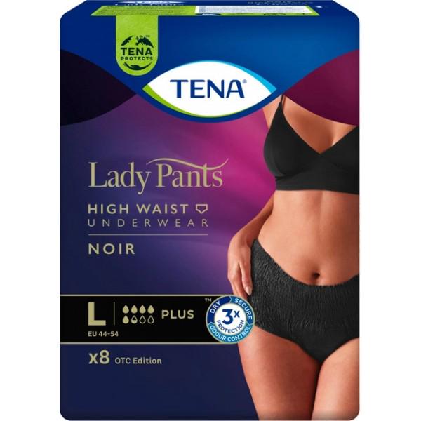 Урологические трусы Tena Lady Pants Plus L 8 шт. Black (130750) - фото 1