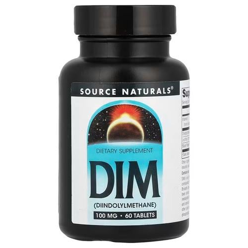 ДОМ Source Naturals DIM 100 мг 60 табл. (SNS-01521)