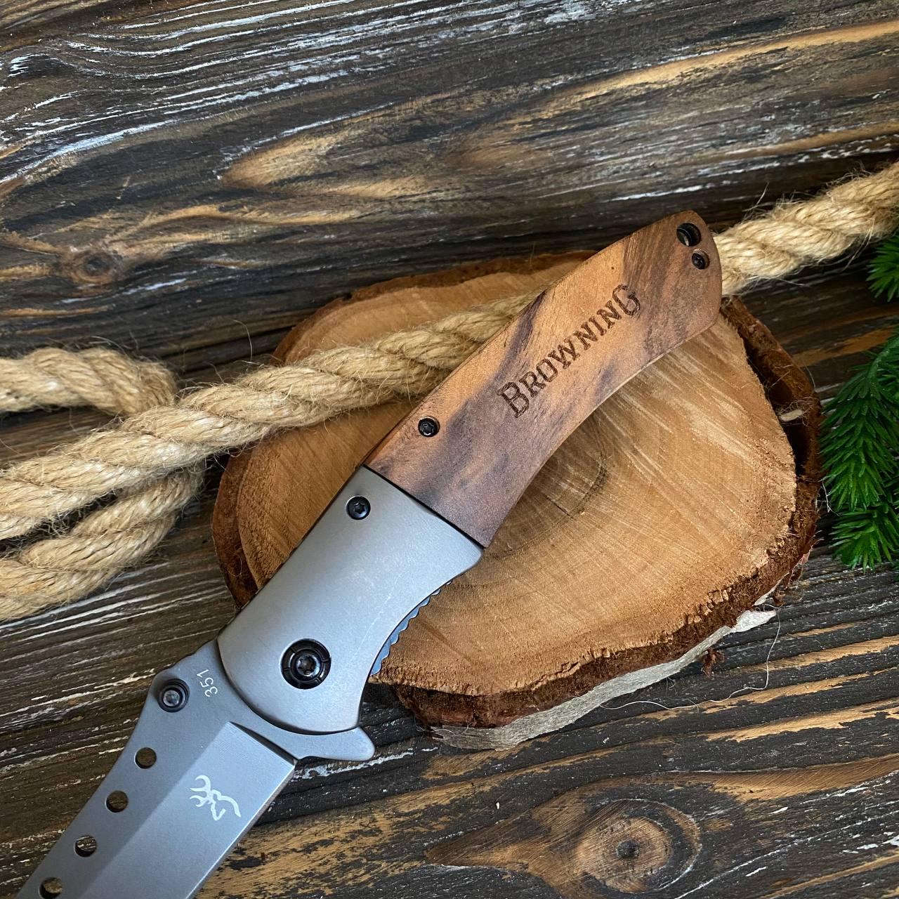 Нож складной туристический длина клинка 100 мм (949)