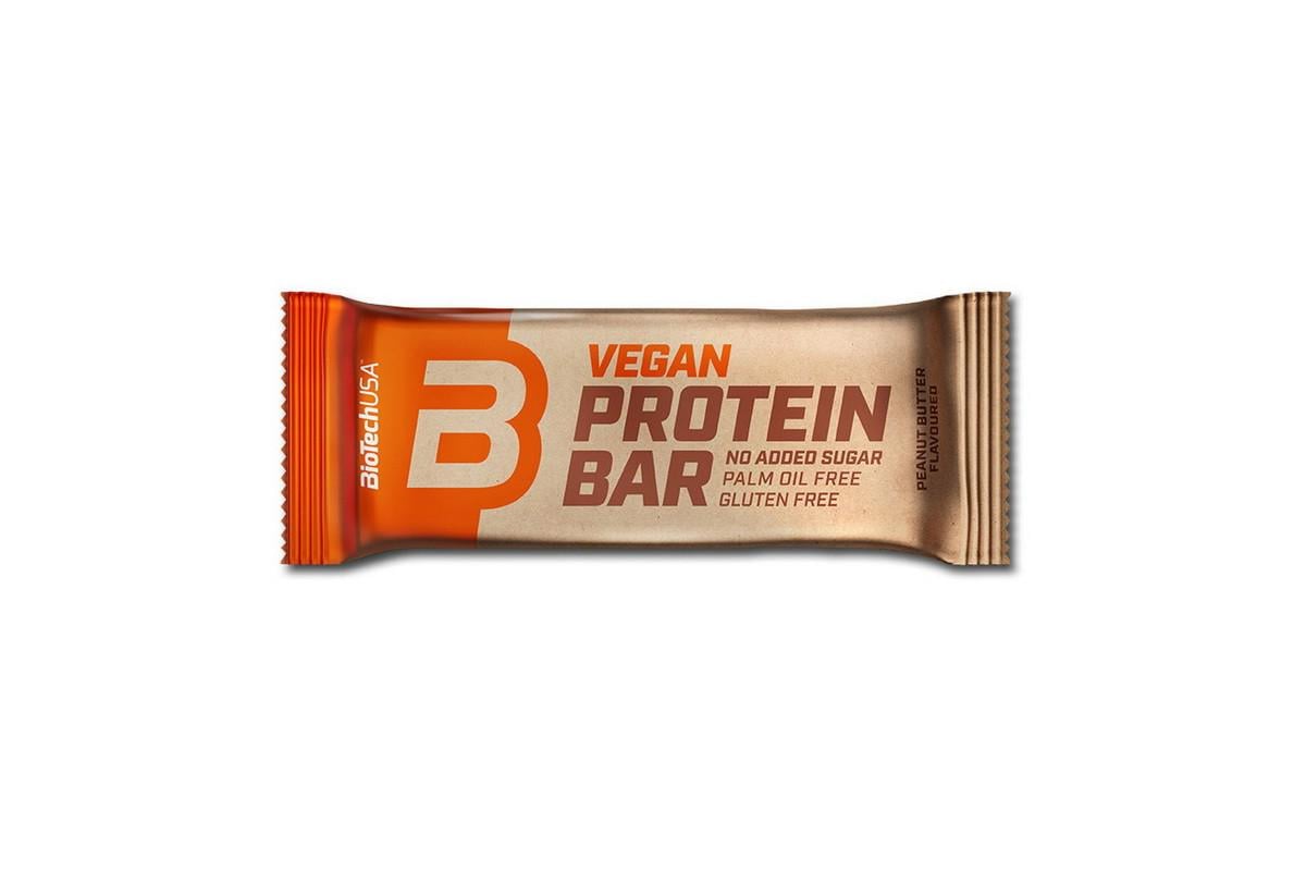 Протеиновый батончик BioTech Vegan Protein Bar Peanut butter 50 г (00000031707) Протеиновый батончик BioTech Vegan Protein Bar Peanut butter 50 г (00000031707)