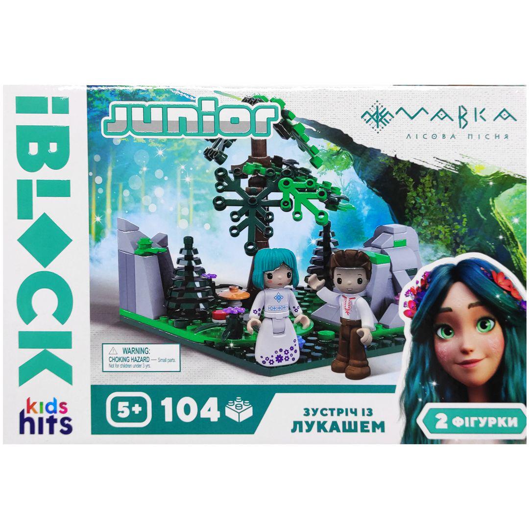 Конструктор Iblock Junior Мавка Лесная песня Встреча с Лукашем 104 детали