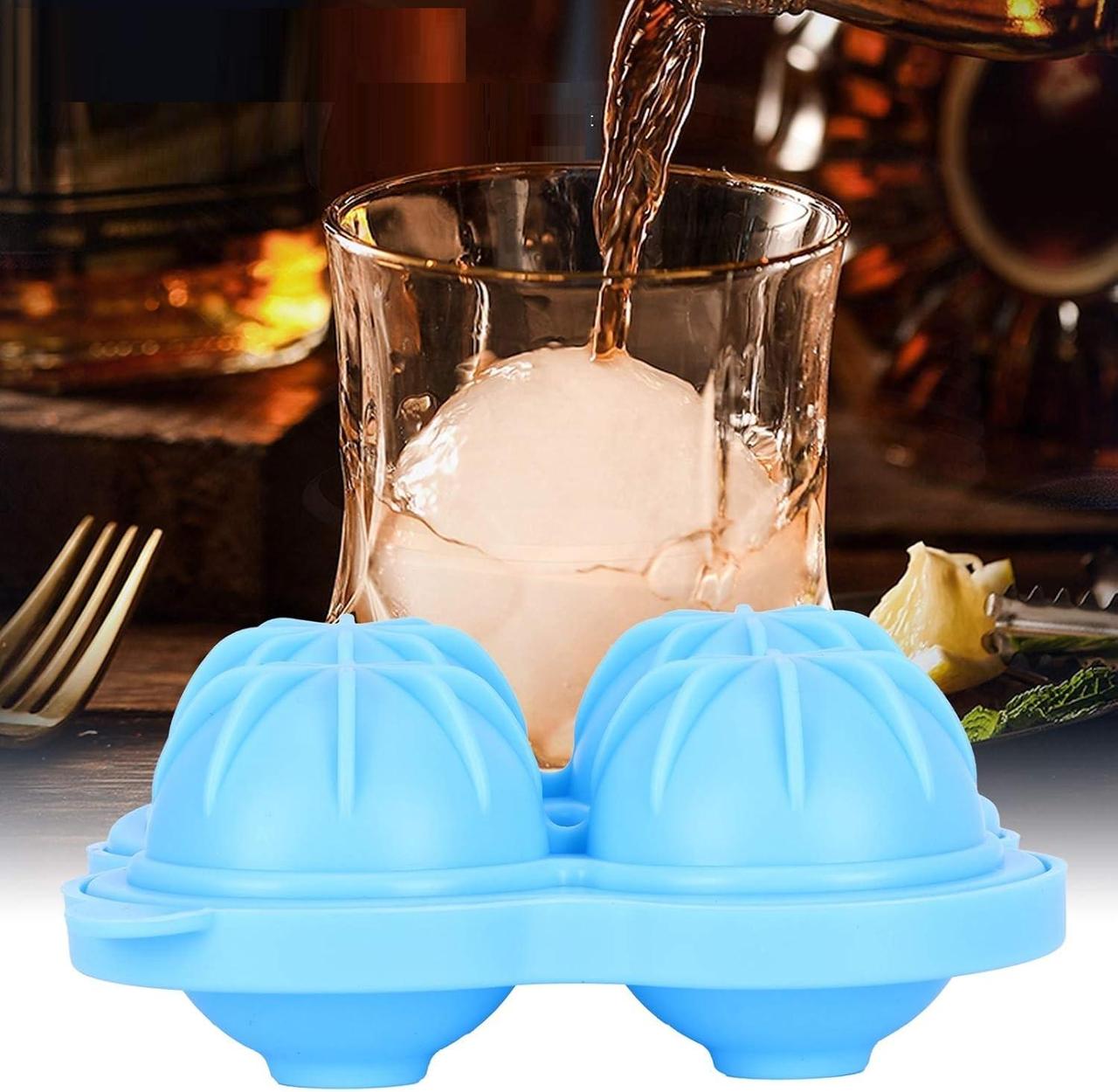 Форма для льоду Куля 4 комірок Блакитний (НР051591) - фото 9