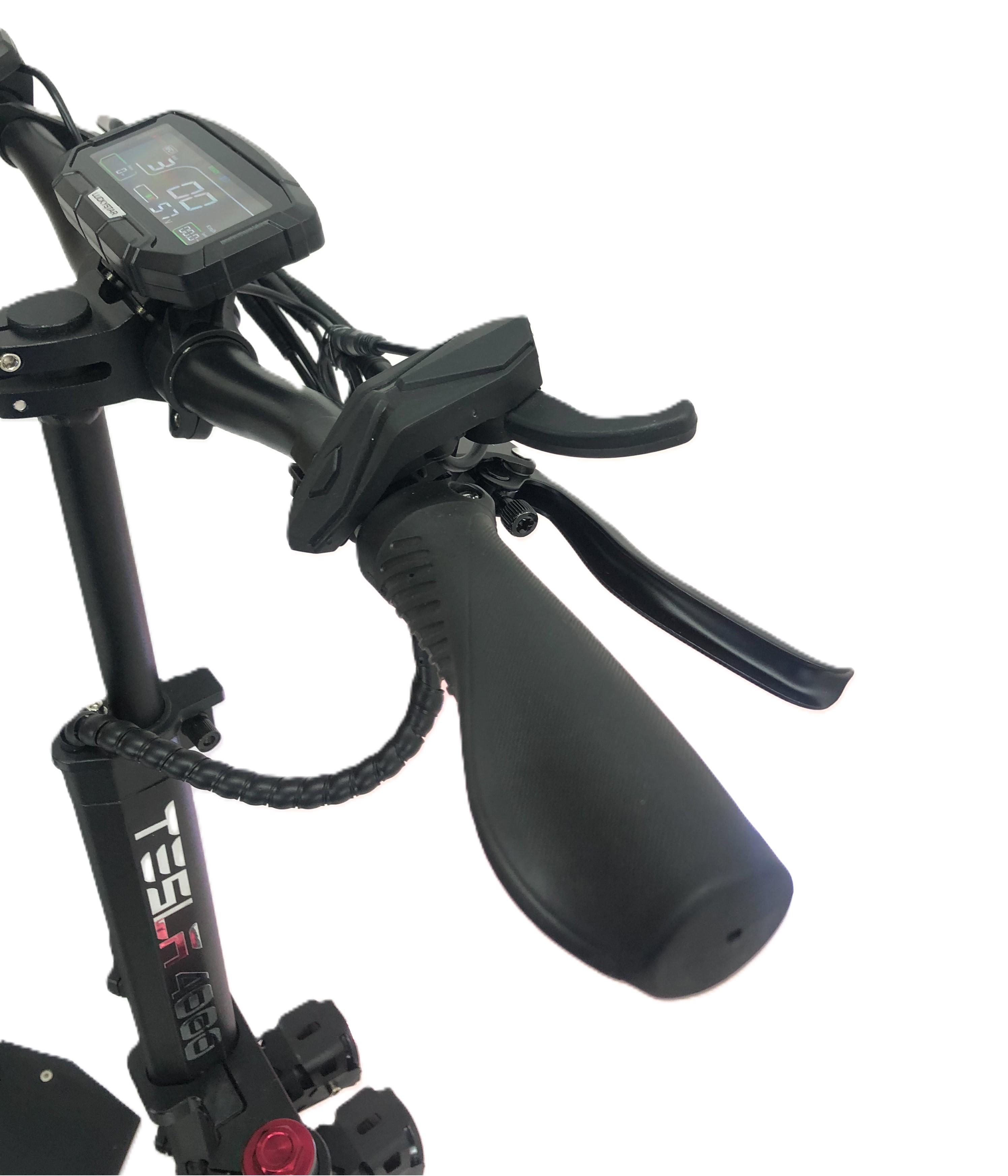 Електросамокат TESLA 4000 3000W х2 60V 30Ah NFC ключ - фото 9