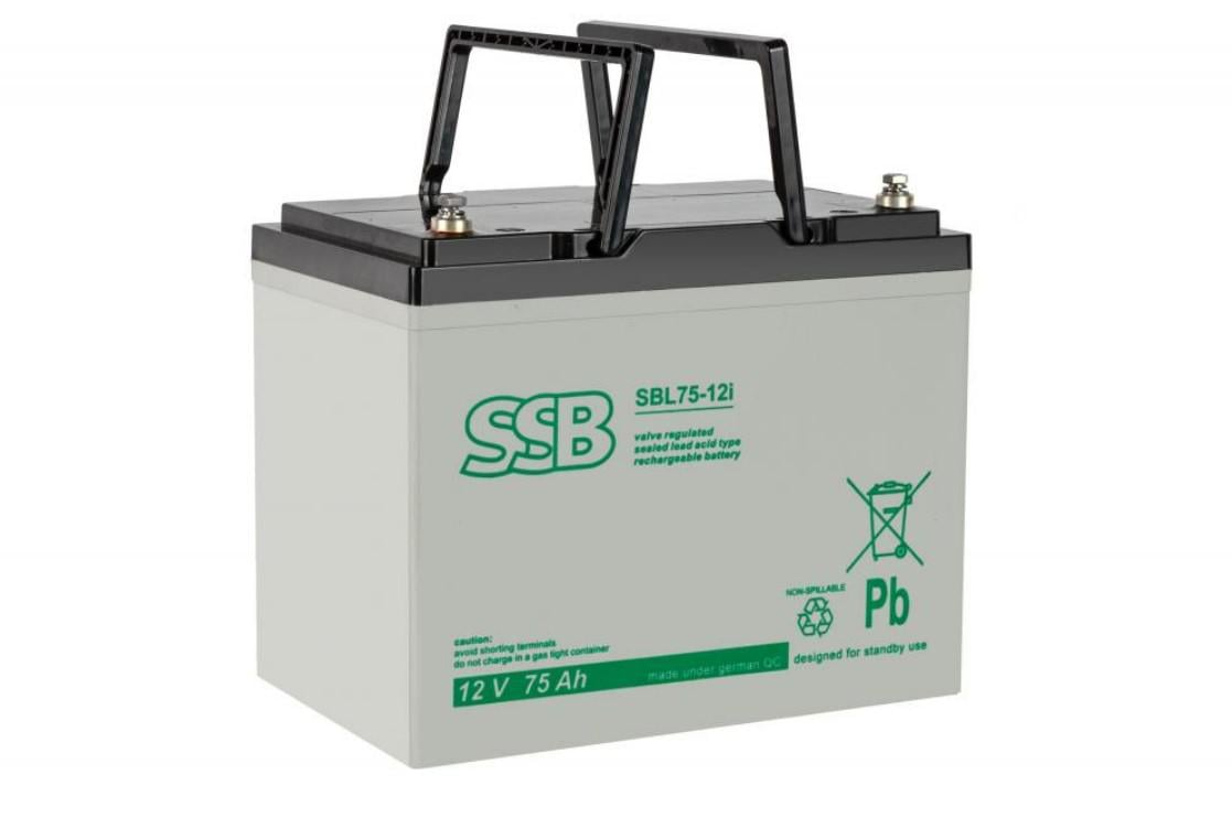 Акумулятор SSB SBL 75-12i AGM 75 А 12 B