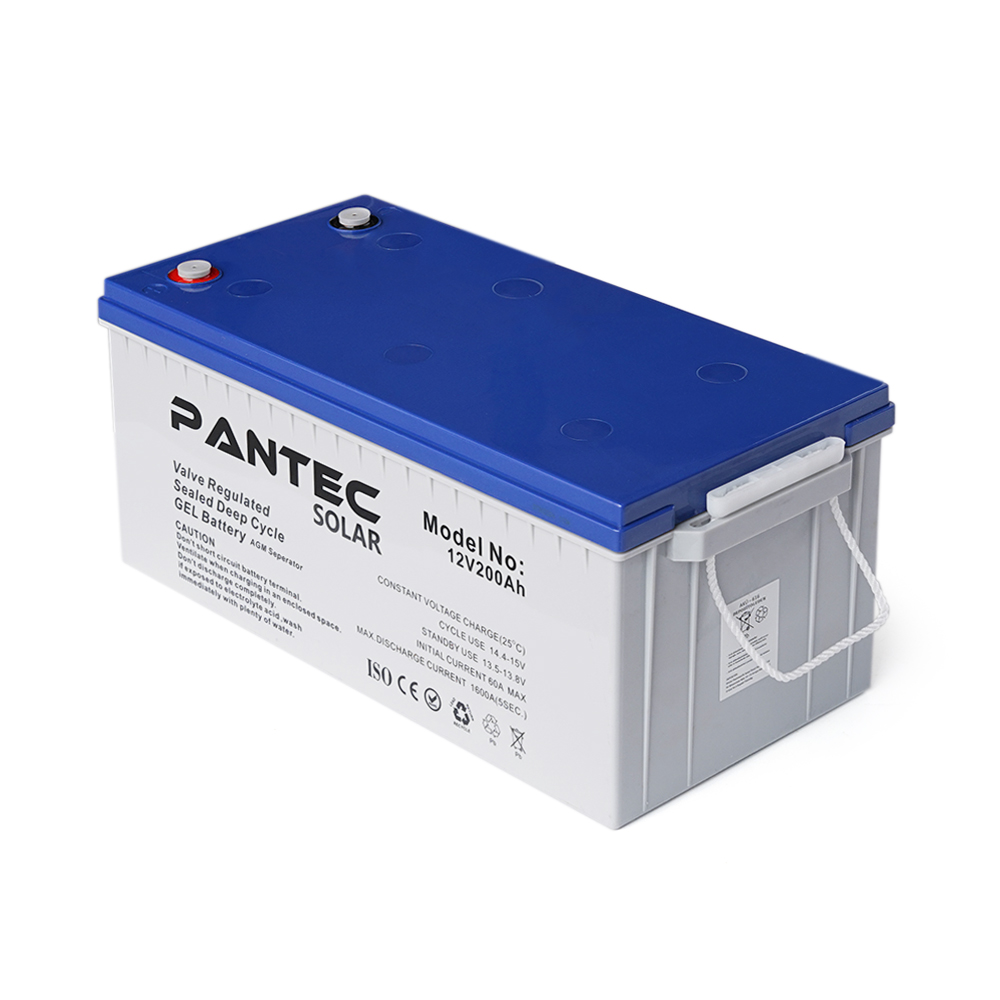 Аккумуляторная батарея PANTEC 200-12 GEL 12V 200Ah Q1/48 522x240x224 мм 60,3 кг Серый (YUT_V7878) - фото 1 Аккумуляторная батарея PANTEC 200-12 GEL 12V 200Ah Q1/48 522x240x224 мм 60,3 кг Серый (YUT_V7878) - фото 1