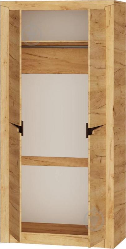 Шкаф для вещей 1000 Либерти Эверест Дуб Крафт золотой