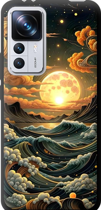 Чехол на Xiaomi 12T Арт волны (6332b-3332-42517) Чехол на Xiaomi 12T Арт волны (6332b-3332-42517)