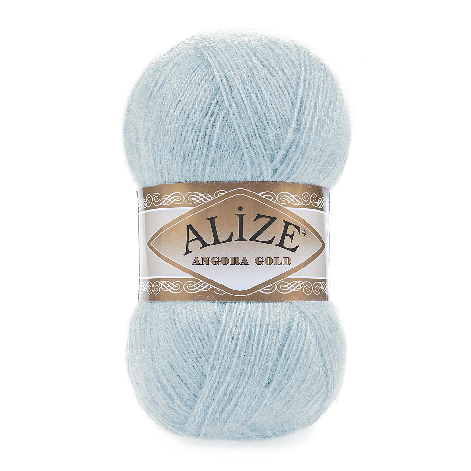 Пряжа Alize Angora Gold 114 Мята (6287)
