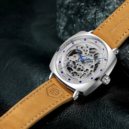 Наручний годинник Forsining 8274 Silver - фото 2 Наручний годинник Forsining 8274 Silver - фото 2