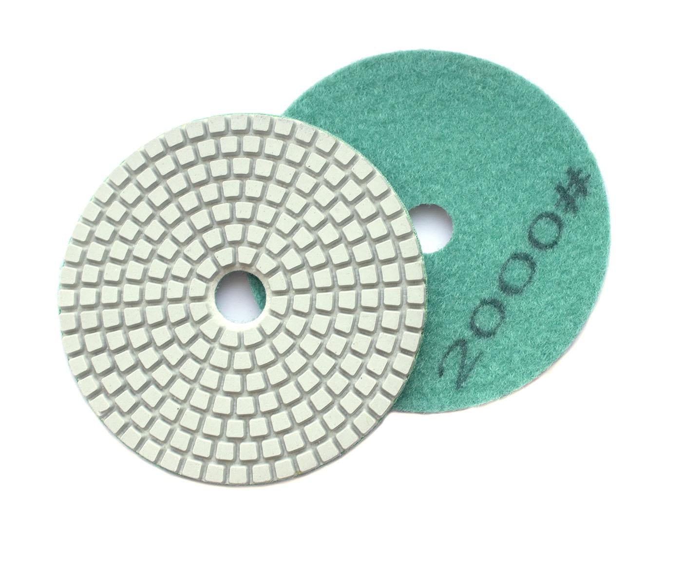 Круг шлифовальный алмазный гибкий Ракушка зерно № 2000 D-100 мм