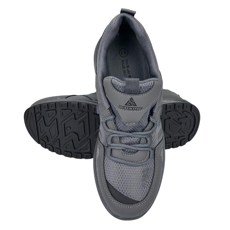 Кроссовки мужские перфорированные WALKING 10987-3 p. 43 27,5 см Серый