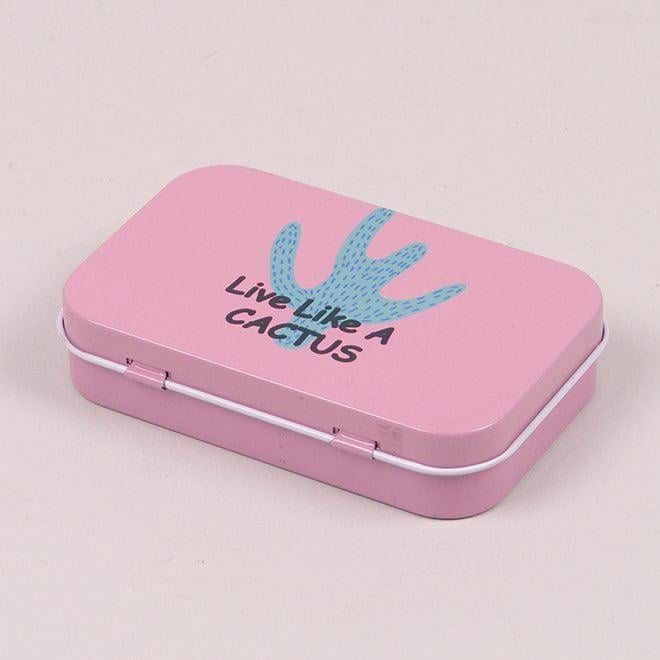 Коробочка металлическая Flora Кактусы (25296)