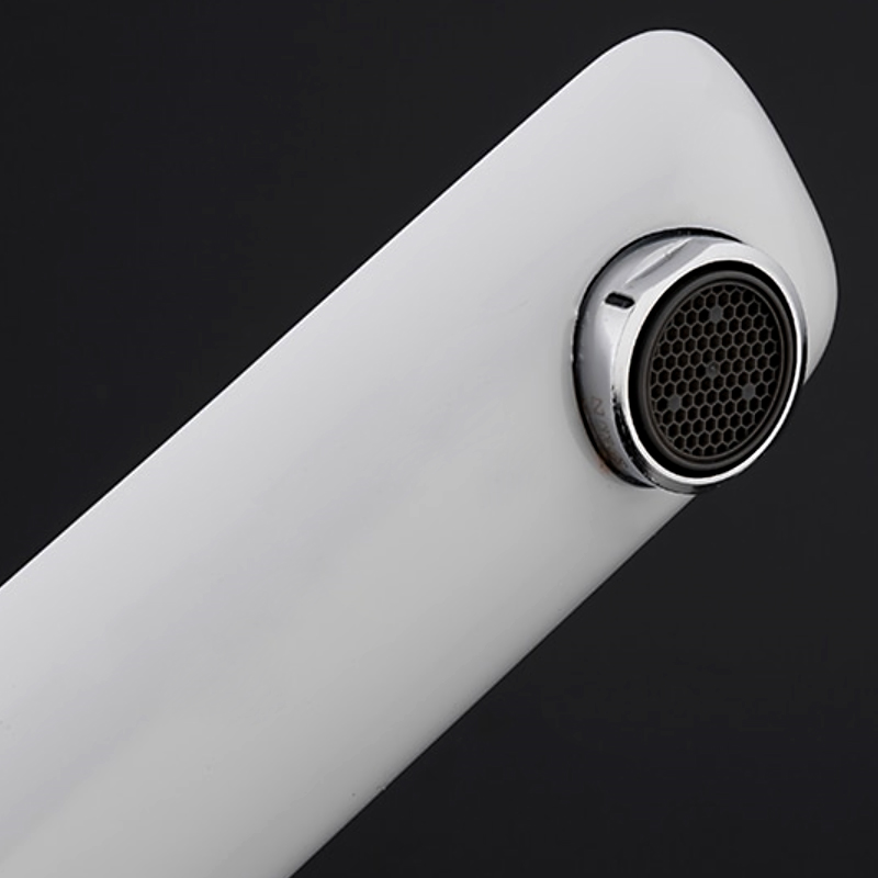 Смеситель для умывальника Gappo G1048-2 Белый/Хром (1034026) - фото 5 Смеситель для умывальника Gappo G1048-2 Белый/Хром (1034026) - фото 5