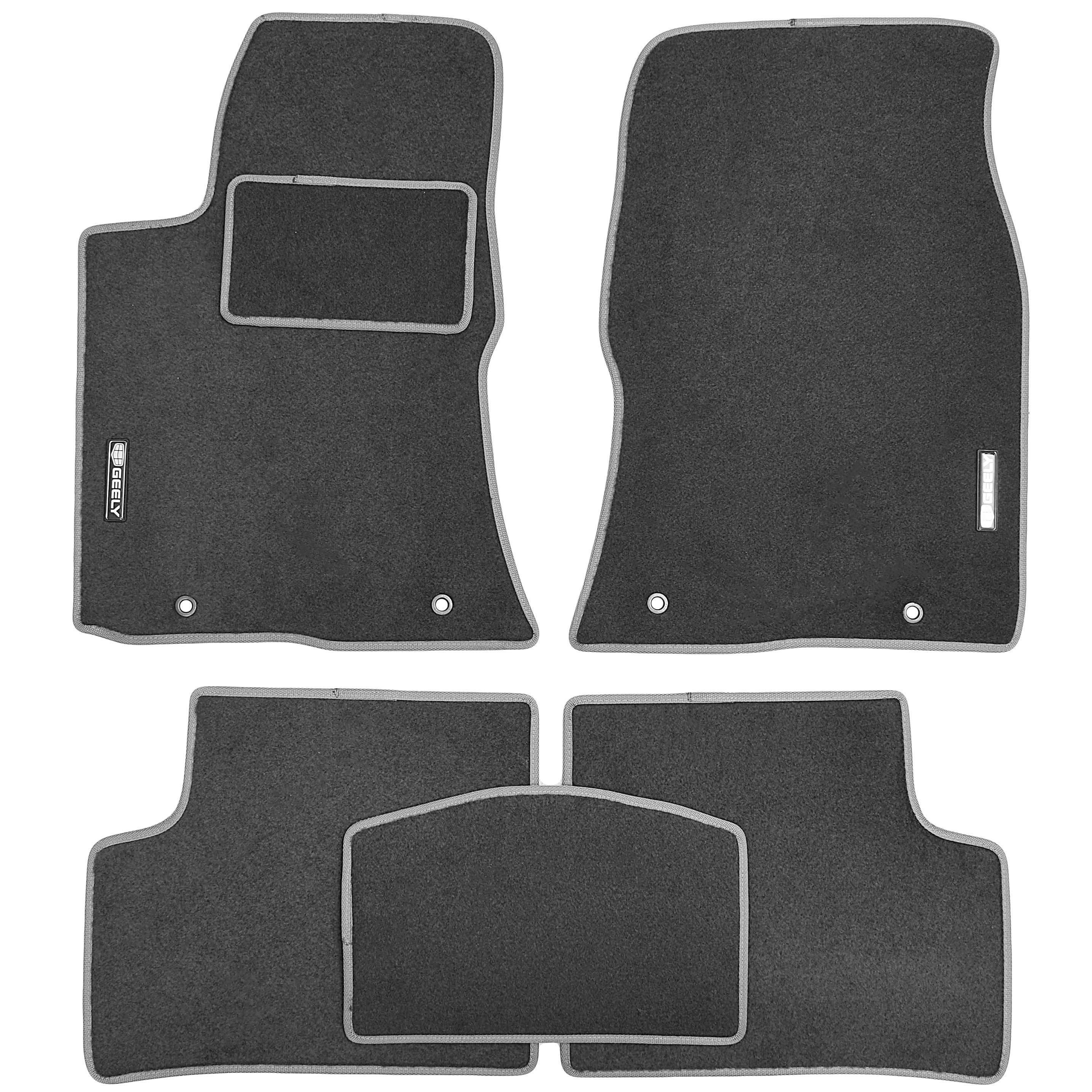 Килимки в салон для Geely SL '11- Стандарт текстильні Сірий