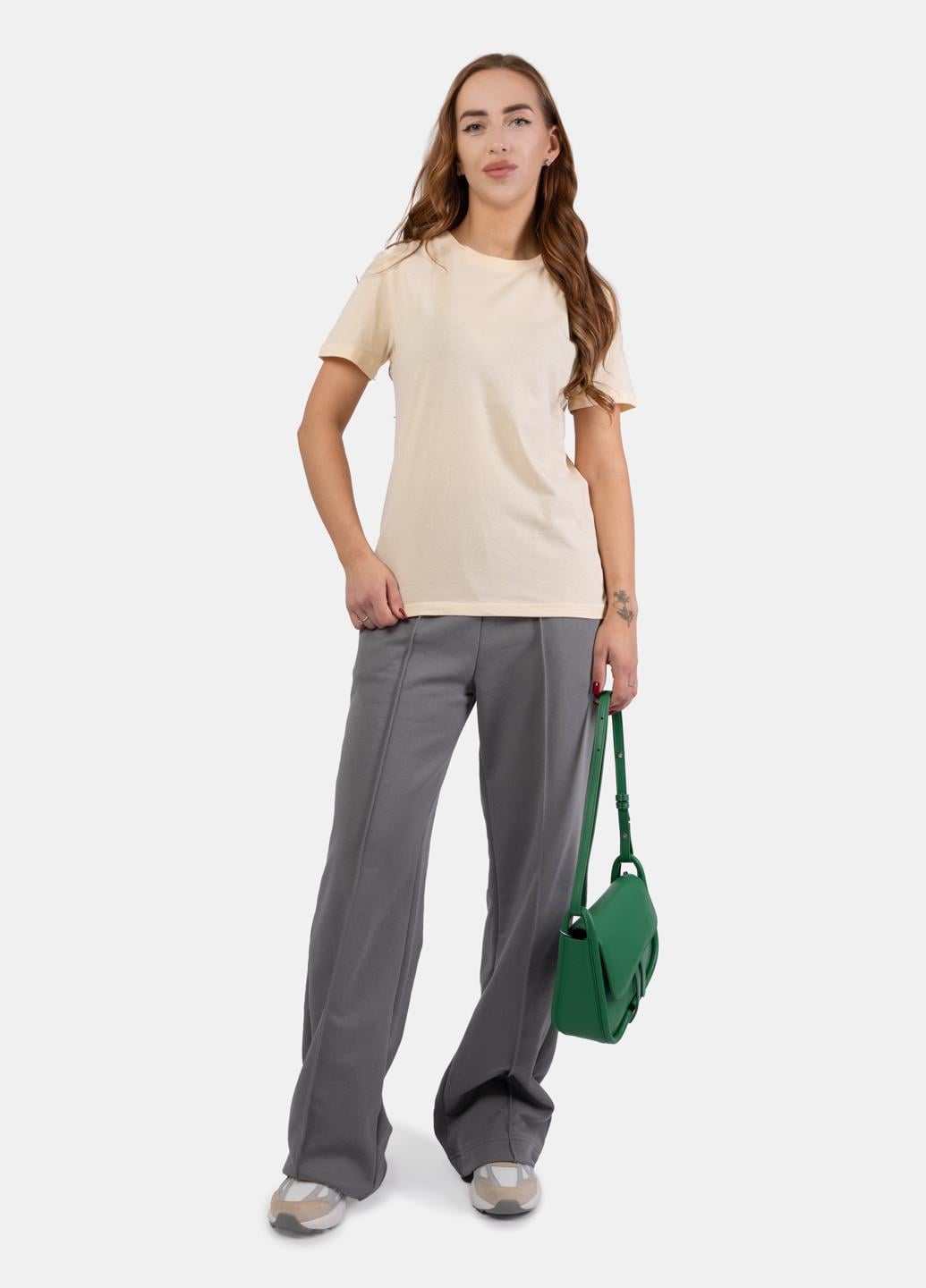 Штани жіночі Fashion 103654 M Сірий