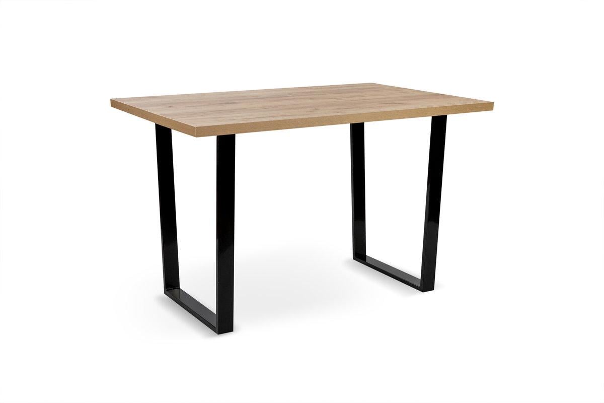 Обеденный стол Микс Кентукки 1200х800х750 мм Дуб крафт золотой/Черный (25409066) Обеденный стол Микс Кентукки 1200х800х750 мм Дуб крафт золотой/Черный (25409066)